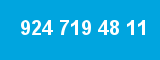 924 719 48 11 924 719 48 11